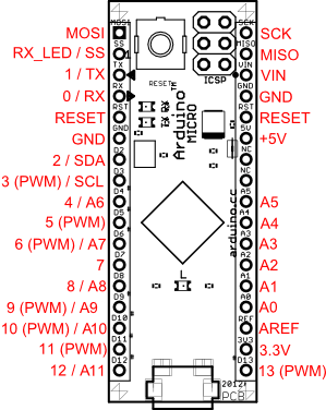 arduino pins